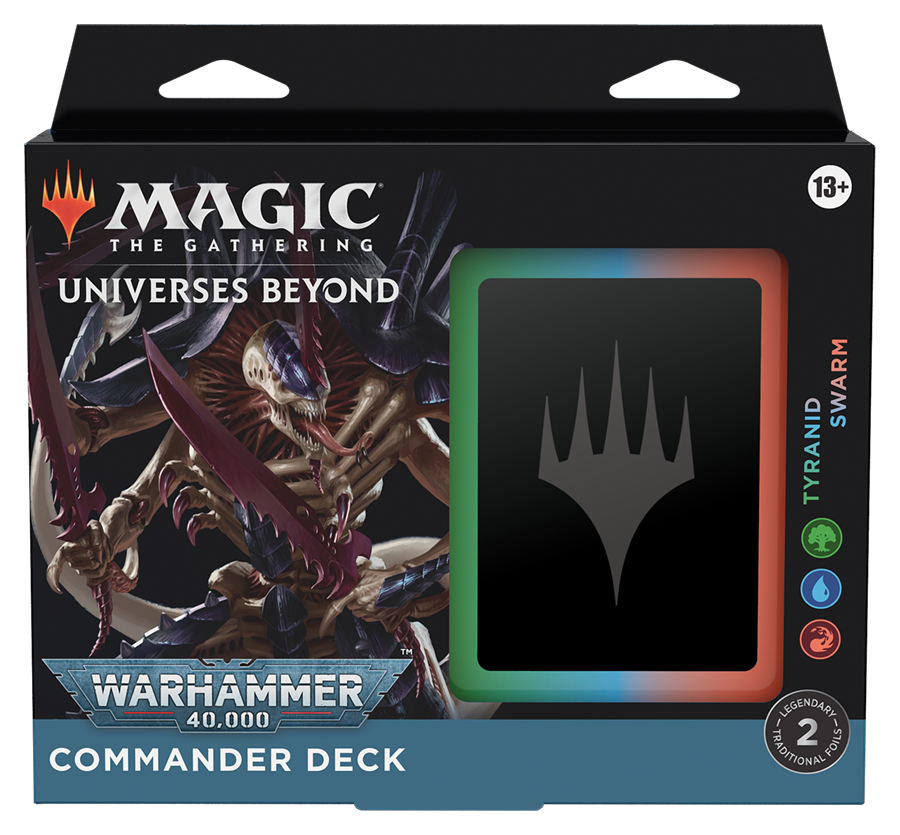 MTG WarHammer 40000 Commander Deck - Set of 4